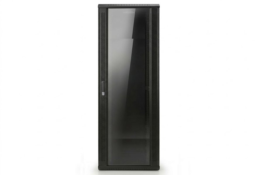 Lokmann 19 Zoll Netzwerkschrank Standmontage