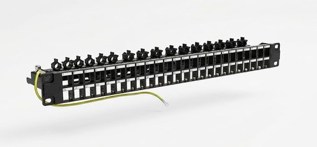 Lokmann 1 HE 19 Zoll Keystone Patchpanel, 48 Ports (leer)