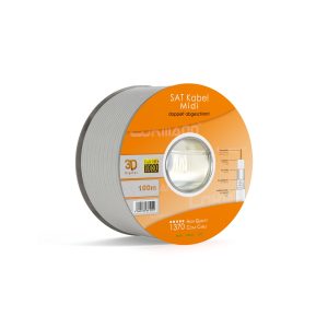 Lokmann 100dB Midi 2-fach geschirmt CCS, 100 m – Lokmann Electronic Equipments