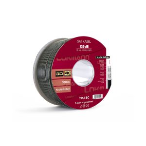 Lokmann 135dB Black 5-fach geschirmt Kupfer – Lokmann Electronic Equipments