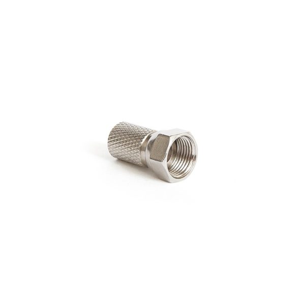 F-Stecker mit Dichtung 7,0 mm zum Aufdrehen