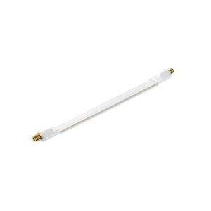 Fensterdurchführung Flat Weiß – Gold, 30 cm – Lokmann Electronic Equipments