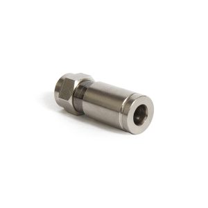 Kompression F-Stecker 4,6 mm, silberfarben