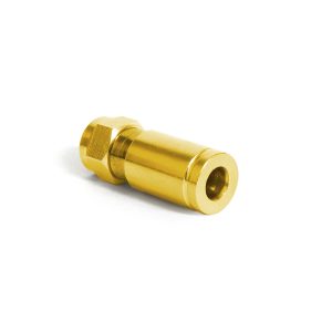 Kompression F-Stecker Gold 4,6 mm