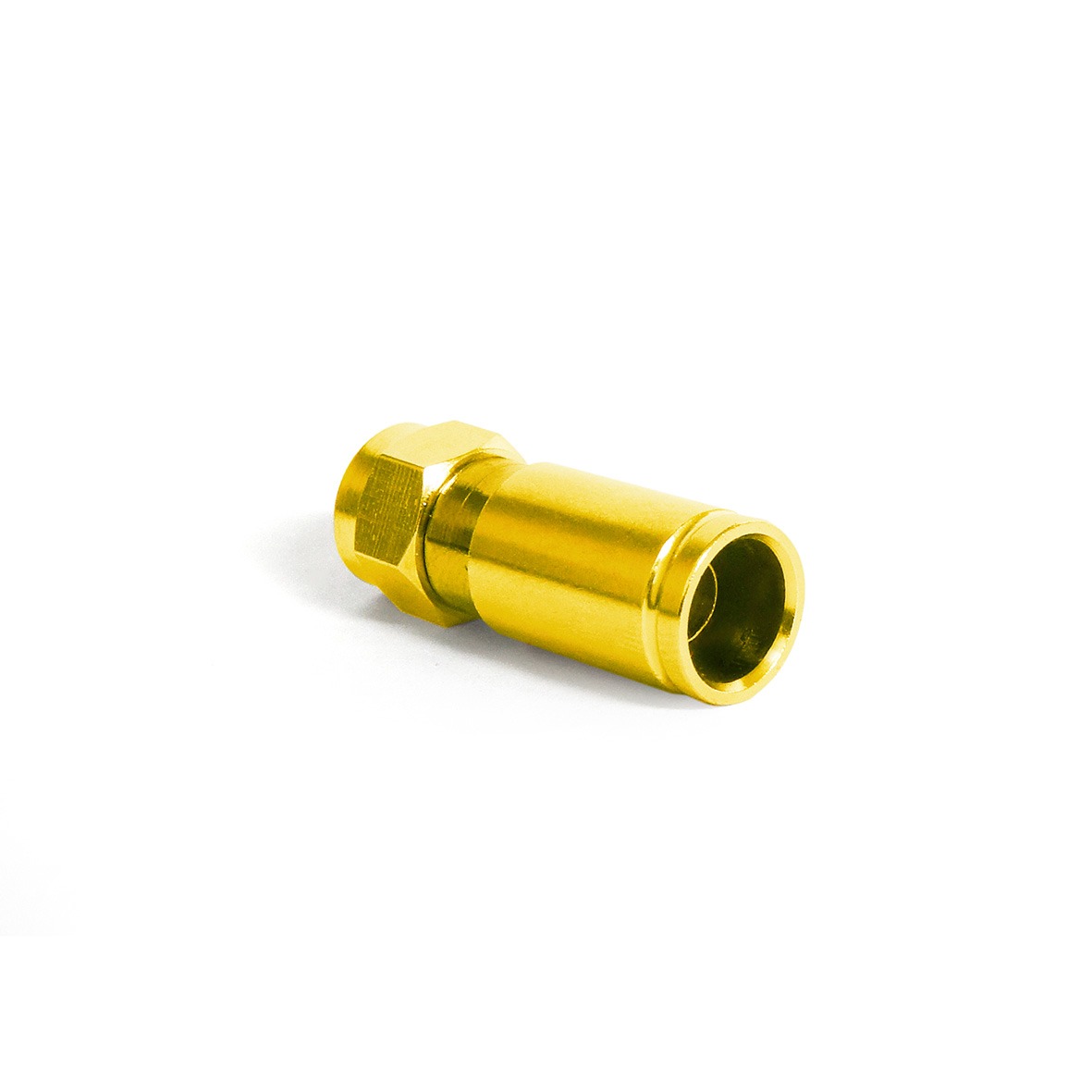 Kompression F-Stecker Gold 8,0 mm