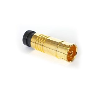 TV-Kompressionskupplung Gold 7,0 mm