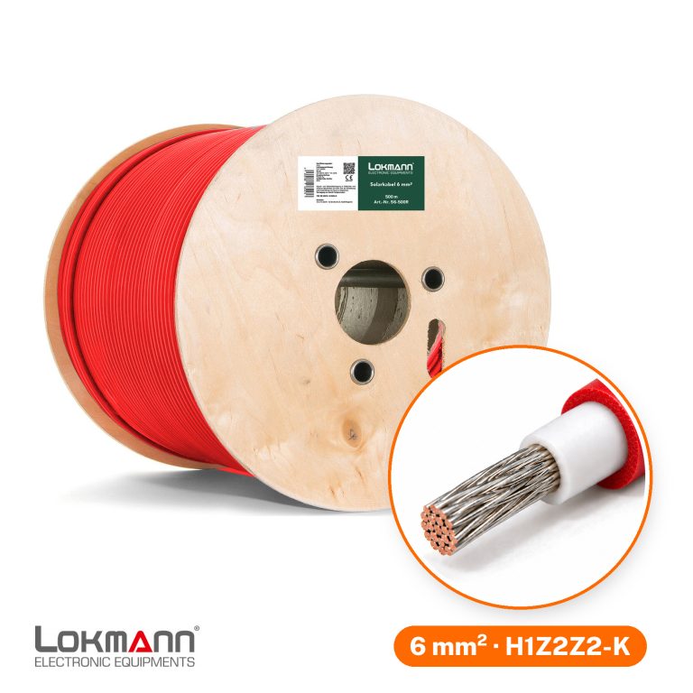 Solarkabel – H1Z2Z2-K · 4 und 6 mm²